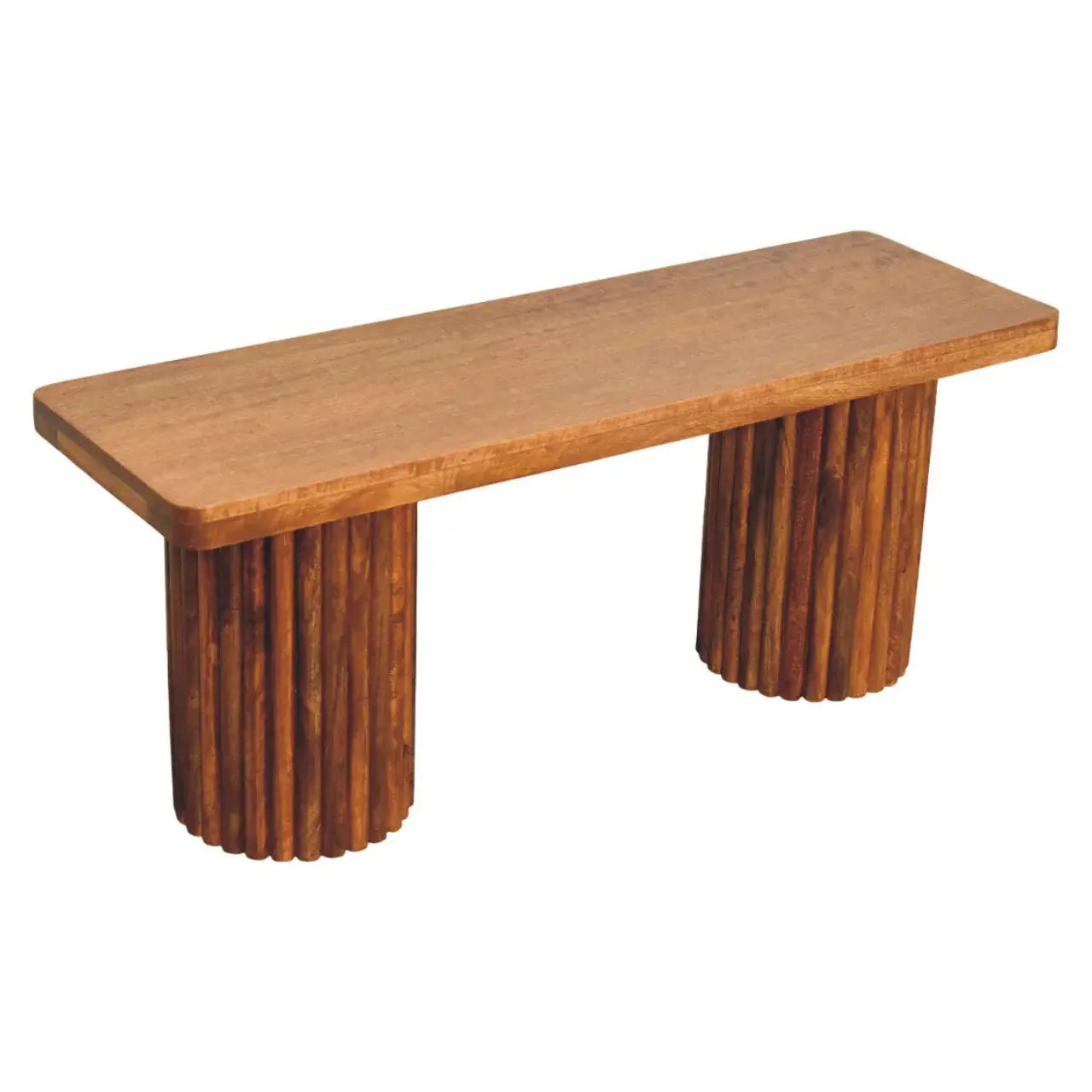 Astoria Fluted Bench - Artisan Furniture - Flyclothing LLC