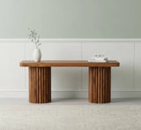 Astoria Fluted Bench - Artisan Furniture - Flyclothing LLC