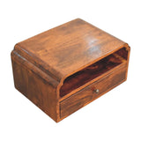 Avora Wall-Mounted Chestnut Bedside - Artisan Furniture - Flyclothing LLC