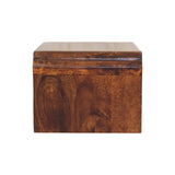 Avora Wall-Mounted Chestnut Bedside - Artisan Furniture - Flyclothing LLC