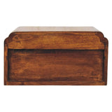 Avora Wall-Mounted Chestnut Bedside - Artisan Furniture - Flyclothing LLC