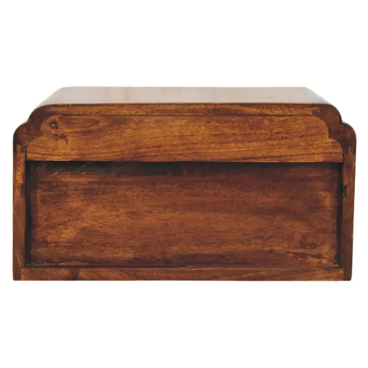 Avora Wall-Mounted Chestnut Bedside - Artisan Furniture - Flyclothing LLC