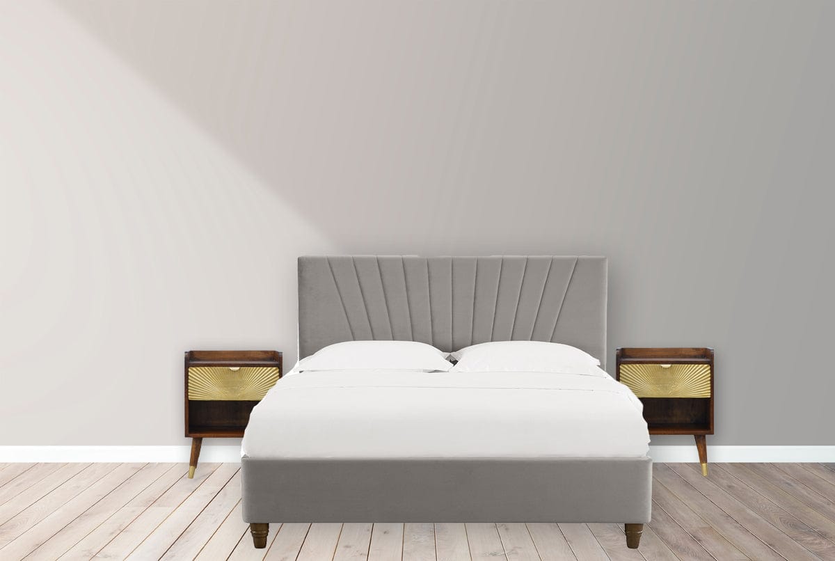 Manila Gold One Drawer Bedside - Artisan Furniture