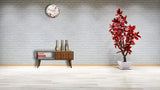 Chestnut Prism Sliding Media Unit - Artisan Furniture - Flyclothing LLC