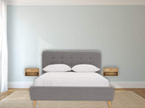 Floating Curve Open Slot Bedside - Artisan Furniture - Flyclothing LLC
