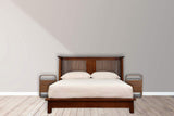 Artisan Chestnut Curve 2 Drawer Nightsand - Artisan Furniture - Flyclothing LLC