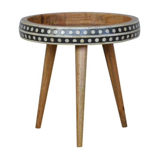 Small Dotted End Table - Artisan Furniture
