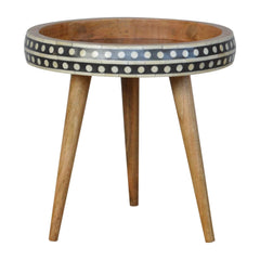 Small Dotted End Table - Artisan Furniture