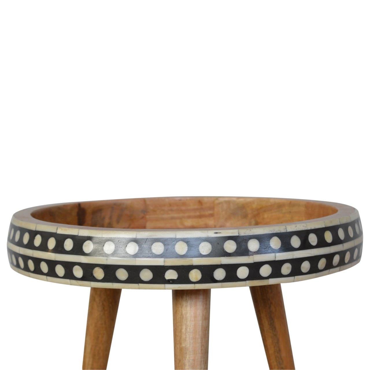 Small Dotted End Table - Artisan Furniture