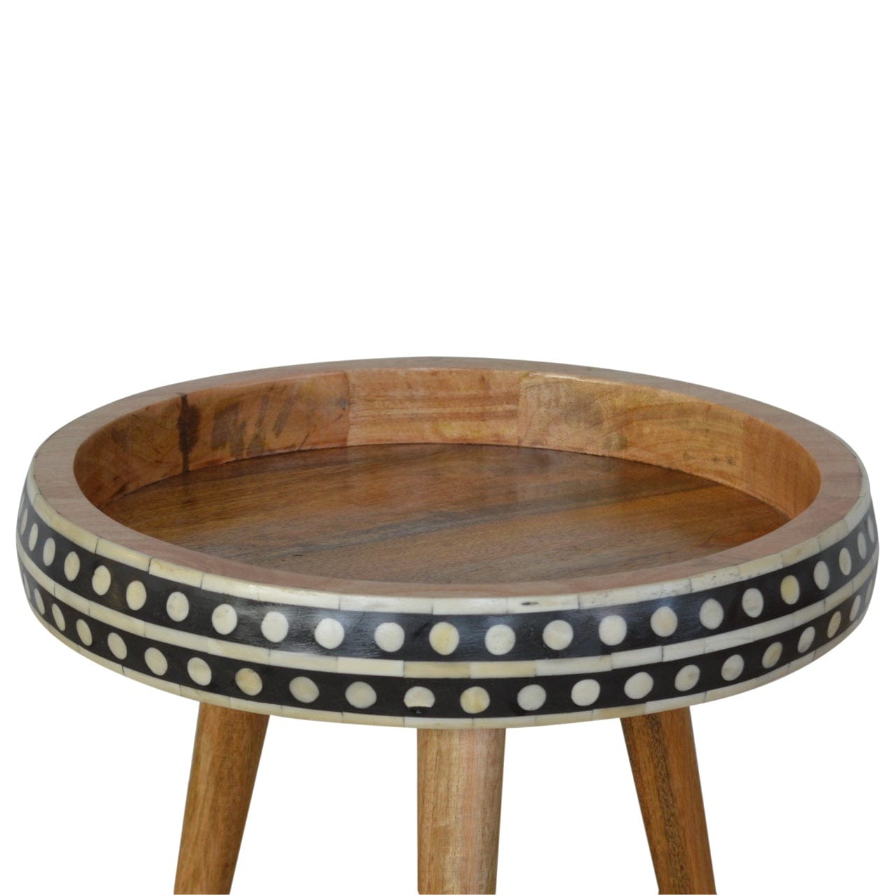 Small Dotted End Table - Artisan Furniture