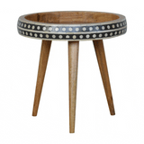 Small Dotted End Table - Artisan Furniture - Flyclothing LLC