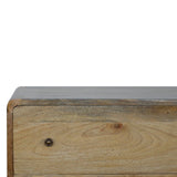Curved Oak-ish Chest - Artisan Furniture