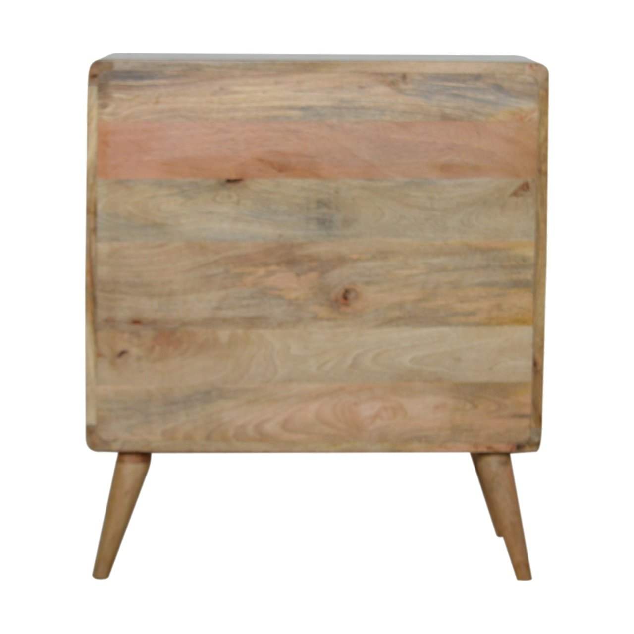 Curved Oak-ish Chest - Artisan Furniture - Flyclothing LLC