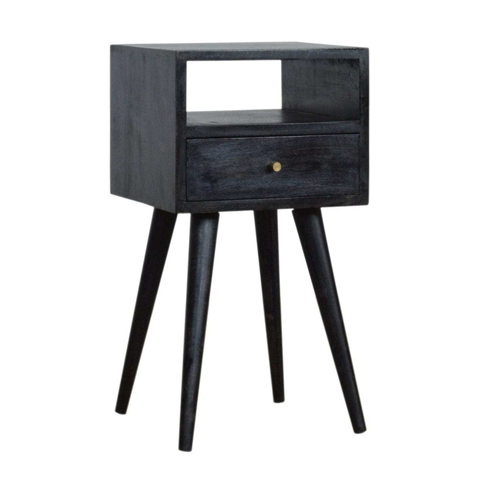 Mini Ash Black Bedside - Artisan Furniture - Flyclothing LLC