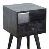 Mini Ash Black Bedside - Artisan Furniture - Flyclothing LLC