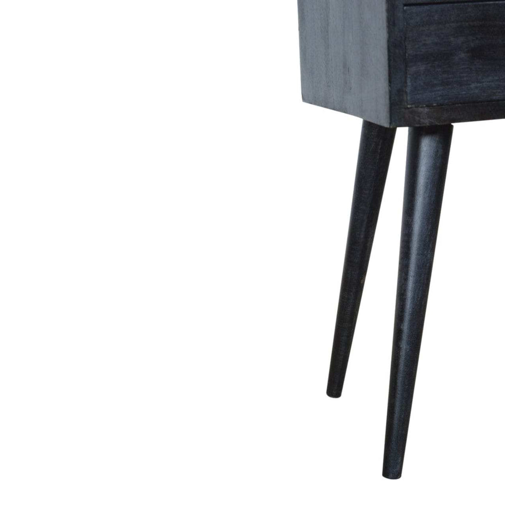 Mini Ash Black Bedside - Artisan Furniture - Flyclothing LLC