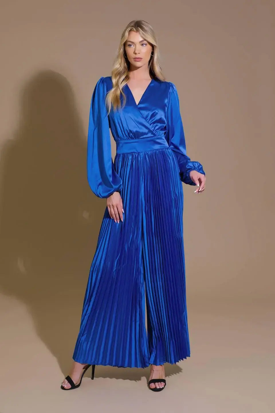 CRUSHING ON YOU SATIN JUMPSUIT - Flying Tomato - Flyclothing LLC