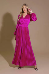 CRUSHING ON YOU SATIN JUMPSUIT - Flying Tomato - Flyclothing LLC