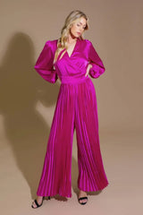 CRUSHING ON YOU SATIN JUMPSUIT - Flying Tomato - Flyclothing LLC