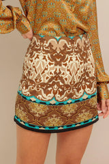 MOROCCAN MUSE WOVEN SKORT - Flying Tomato - Flyclothing LLC