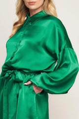 CELEBRATION TIME WOVEN SATIN ROMPER - Flying Tomato - Flyclothing LLC