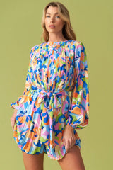 YES PLEASE WOVEN ROMPER - Flying Tomato - Flyclothing LLC