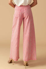 YOU ARE ENOUGH TWILL PANTS - Flying Tomato - Flyclothing LLC