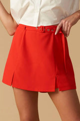 OFF TO TOMORROW WOVEN SKORT - Flying Tomato - Flyclothing LLC