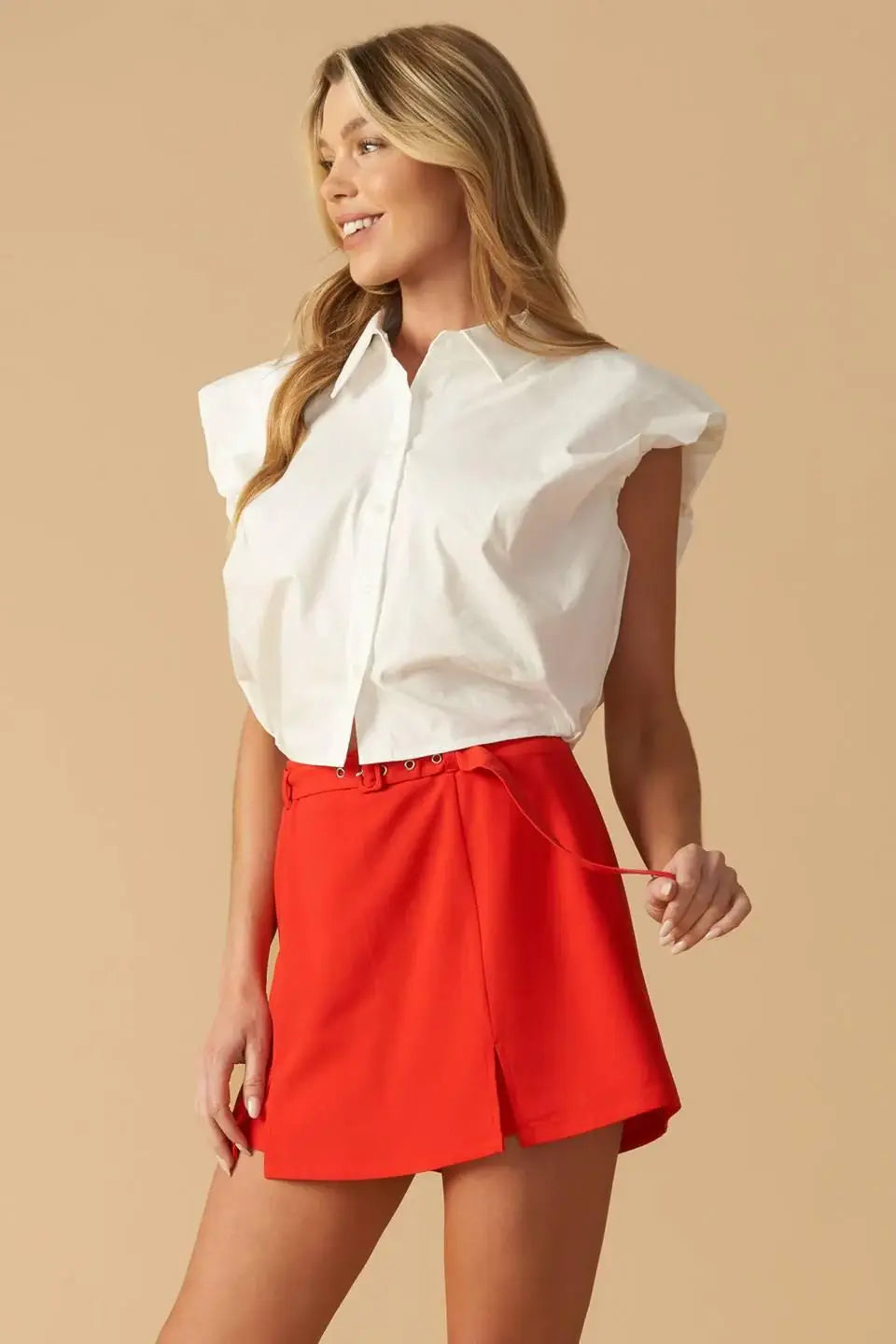 OFF TO TOMORROW WOVEN SKORT - Flying Tomato - Flyclothing LLC