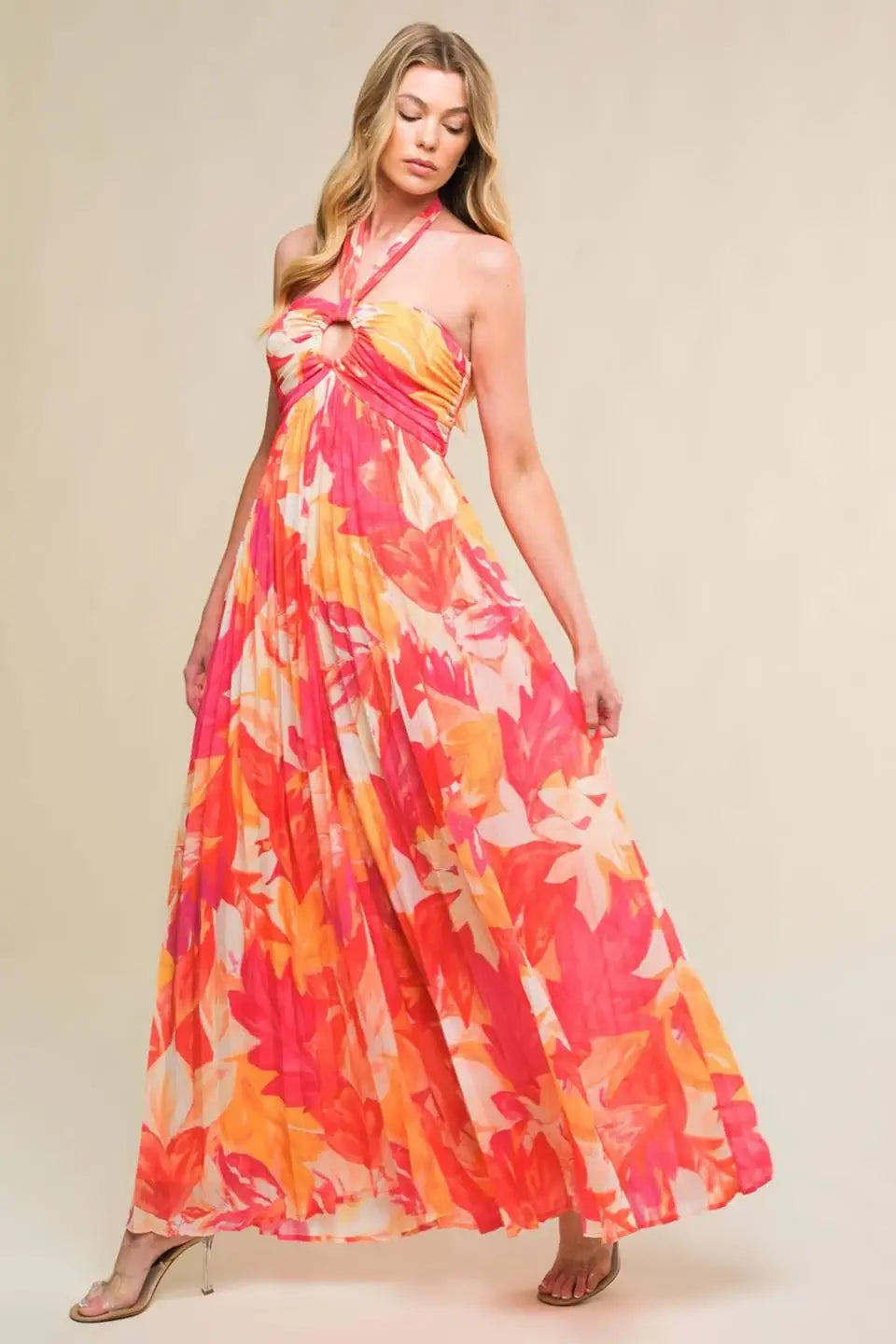 HELLO GORGEOUS WOVEN JUMPSUIT - Flying Tomato - Flyclothing LLC