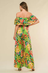 DARING HEART WOVEN JUMPSUIT - Flying Tomato - Flyclothing LLC