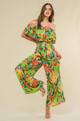 DARING HEART WOVEN JUMPSUIT - Flying Tomato - Flyclothing LLC