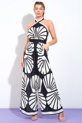 LOVELY EXISTENCE WOVEN JUMPSUIT - Flying Tomato - Flyclothing LLC