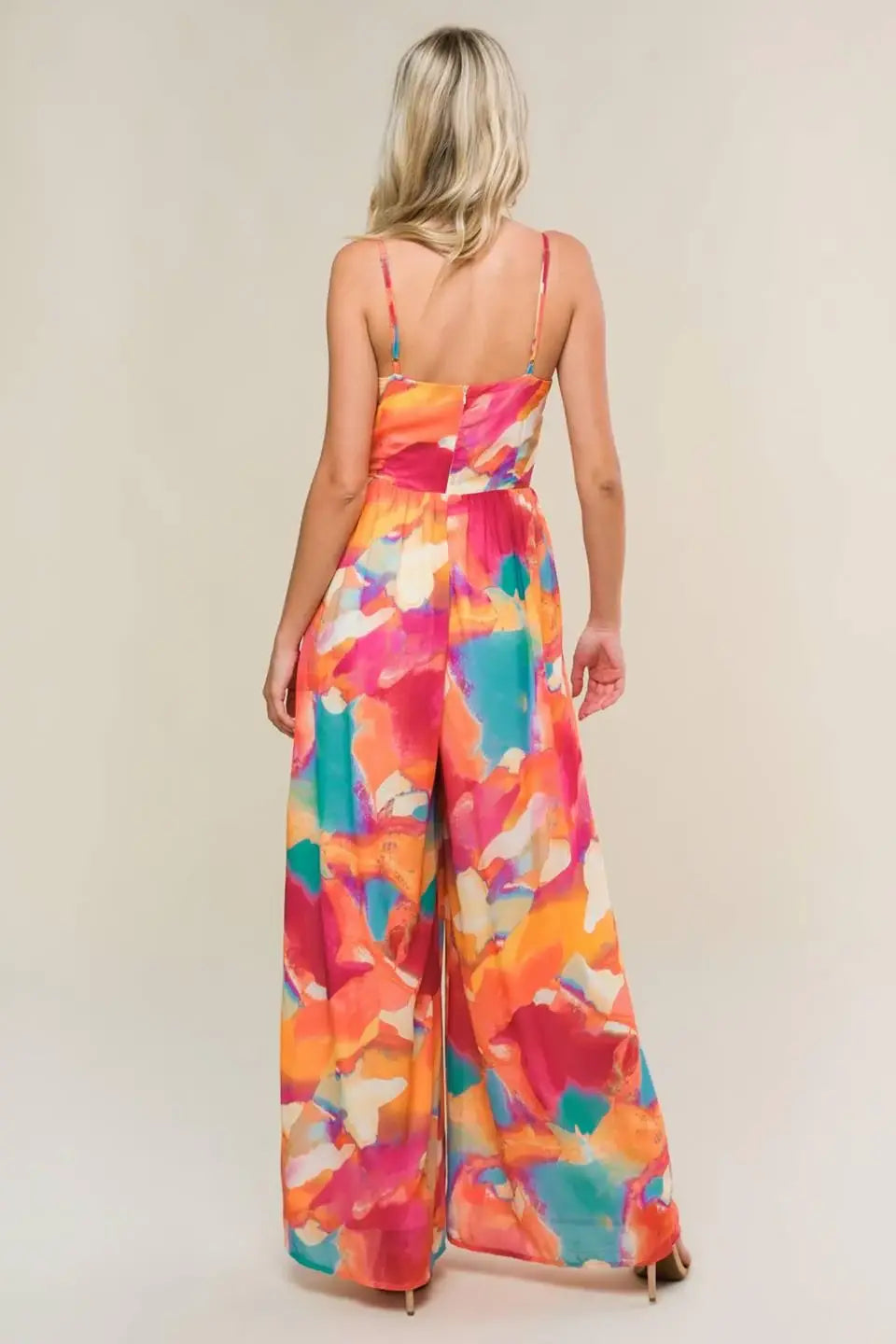 SWEETEST STYLE WOVEN JUMPSUIT - Flying Tomato - Flyclothing LLC