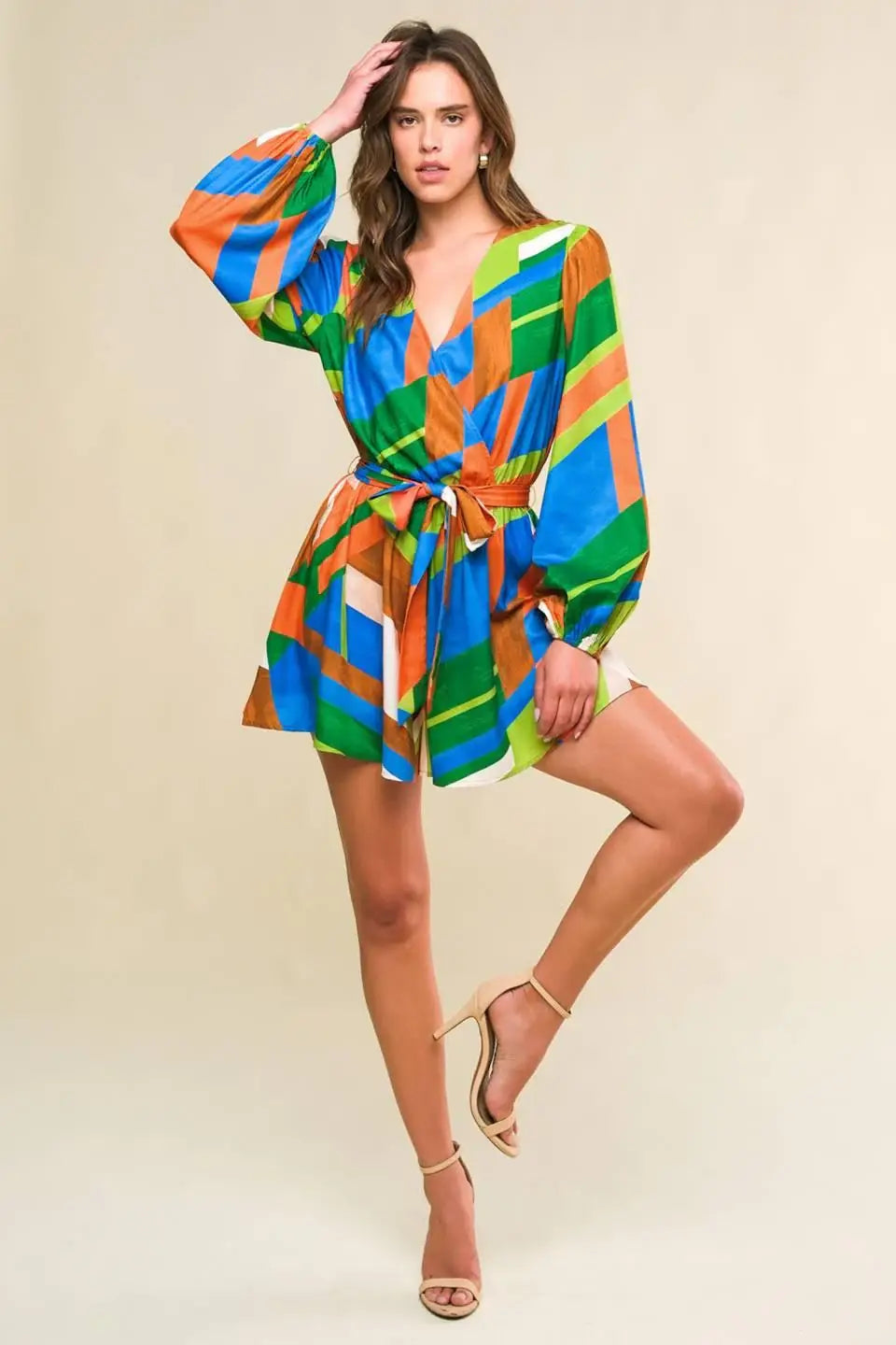 THIS IS YOUR SIGN WOVEN ROMPER - Flying Tomato - Flyclothing LLC