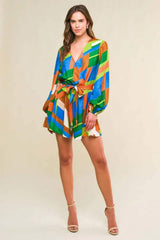 THIS IS YOUR SIGN WOVEN ROMPER - Flying Tomato - Flyclothing LLC
