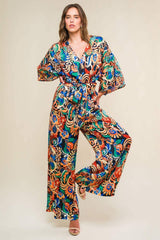 SKYLINE GRACE WOVEN JUMPSUIT - Flying Tomato - Flyclothing LLC
