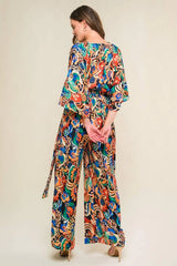 SKYLINE GRACE WOVEN JUMPSUIT - Flying Tomato - Flyclothing LLC