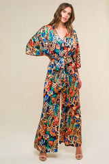 SKYLINE GRACE WOVEN JUMPSUIT - Flying Tomato - Flyclothing LLC