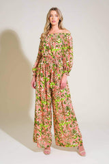 MOMENTS OF JOY WOVEN JUMPSUIT - Flying Tomato - Flyclothing LLC