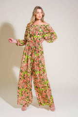 MOMENTS OF JOY WOVEN JUMPSUIT - Flying Tomato - Flyclothing LLC