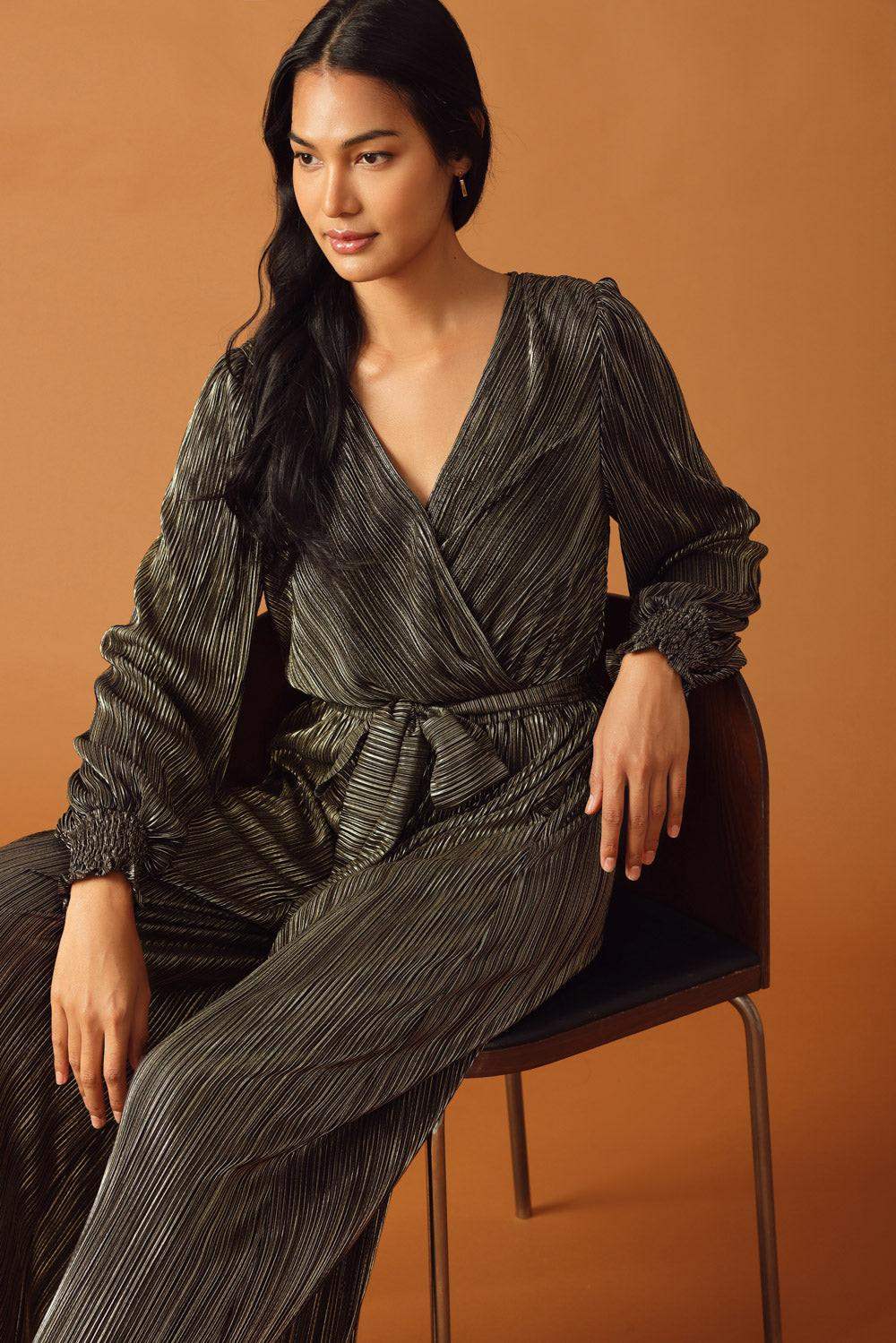 MOMENTS OF CLARITY WOVEN JUMPSUIT - Flying Tomato - Flyclothing LLC