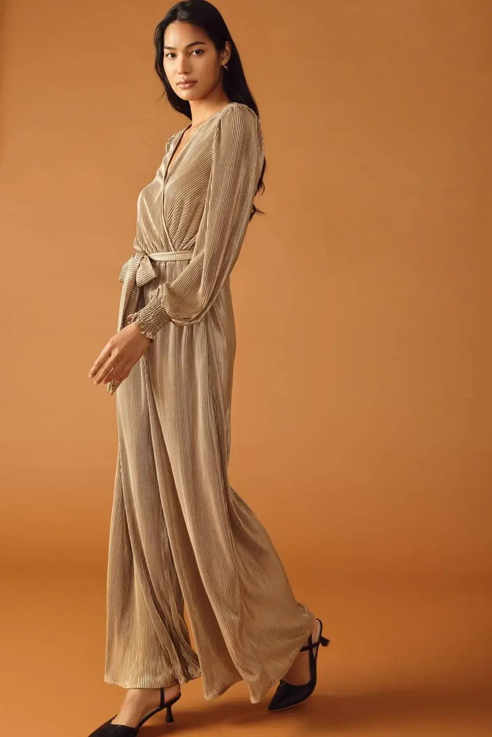 MOMENTS OF CLARITY WOVEN JUMPSUIT - Flying Tomato - Flyclothing LLC