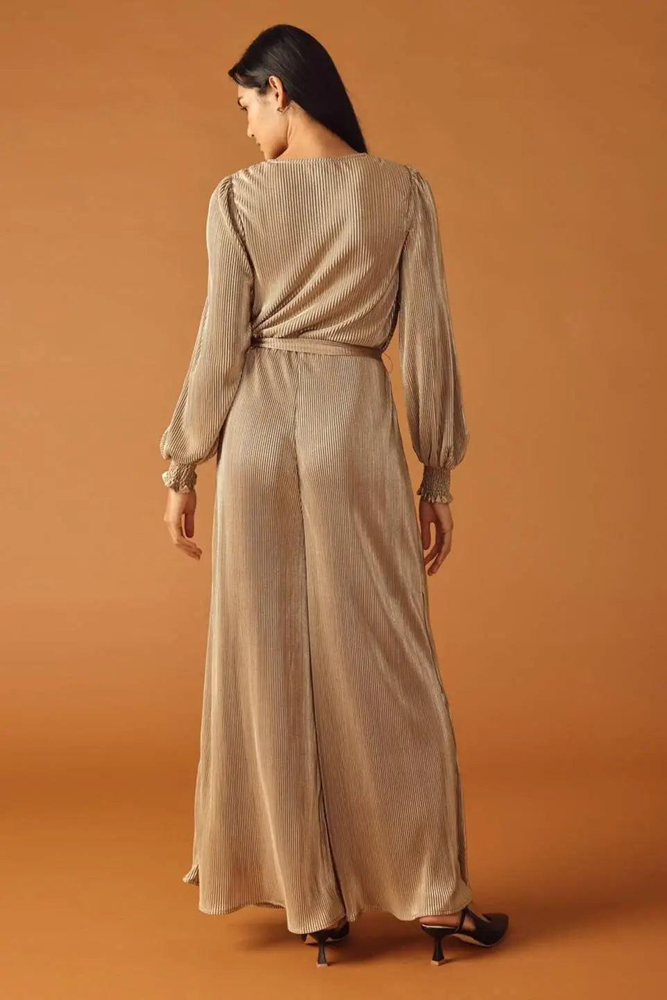 MOMENTS OF CLARITY WOVEN JUMPSUIT - Flying Tomato - Flyclothing LLC