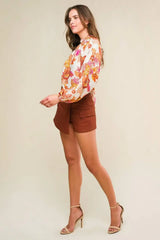 THE WAY OUT TWILL SKORT - Flying Tomato - Flyclothing LLC