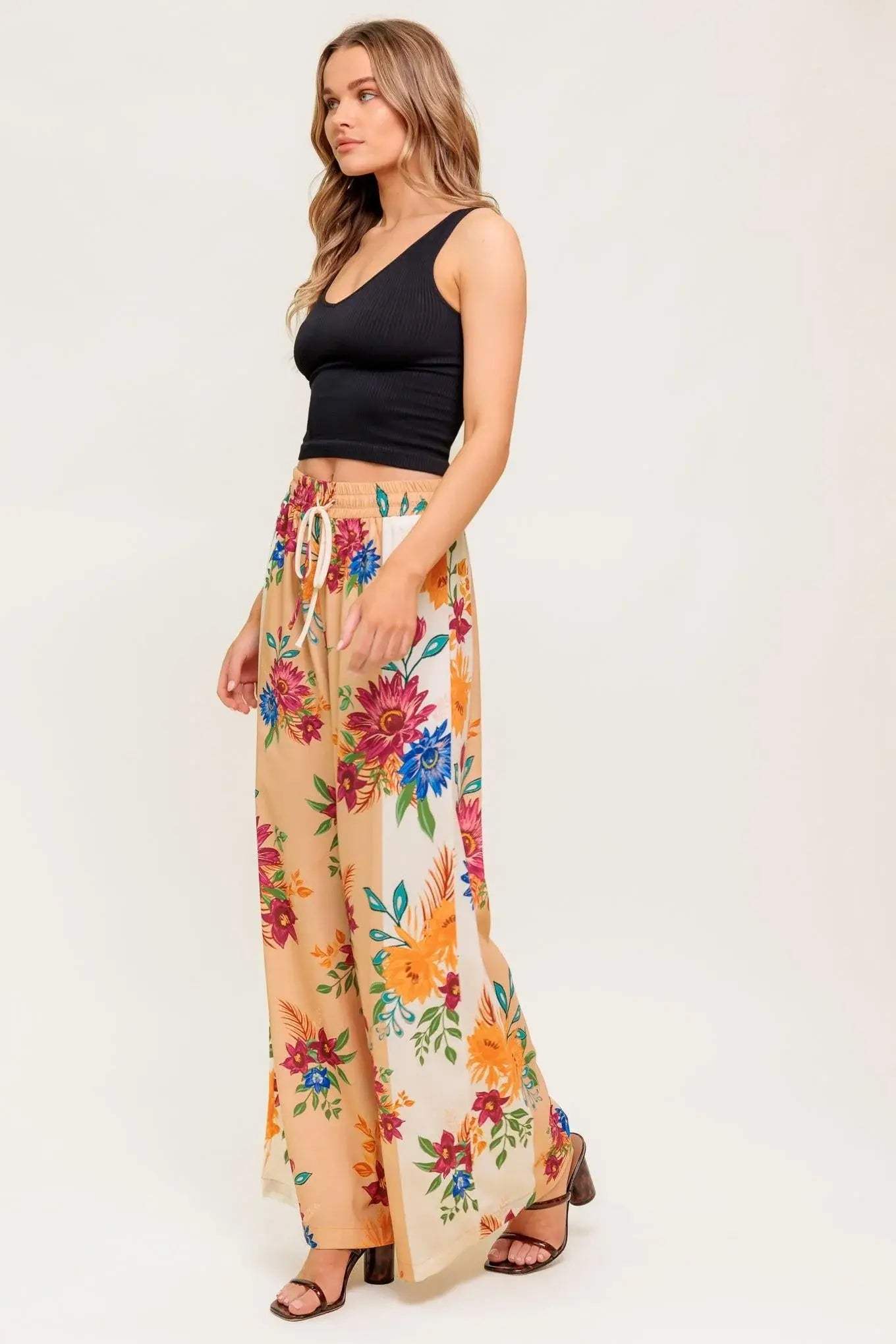 LASTING MEMORIES WOVEN PANTS - Flying Tomato - Flyclothing LLC