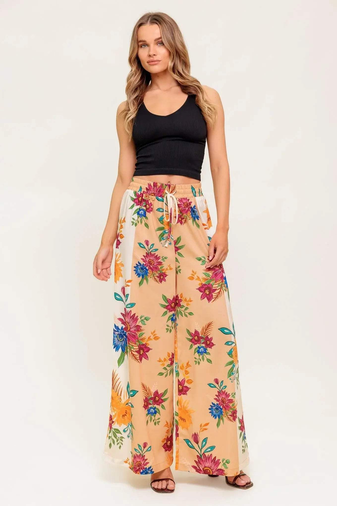 LASTING MEMORIES WOVEN PANTS - Flying Tomato - Flyclothing LLC