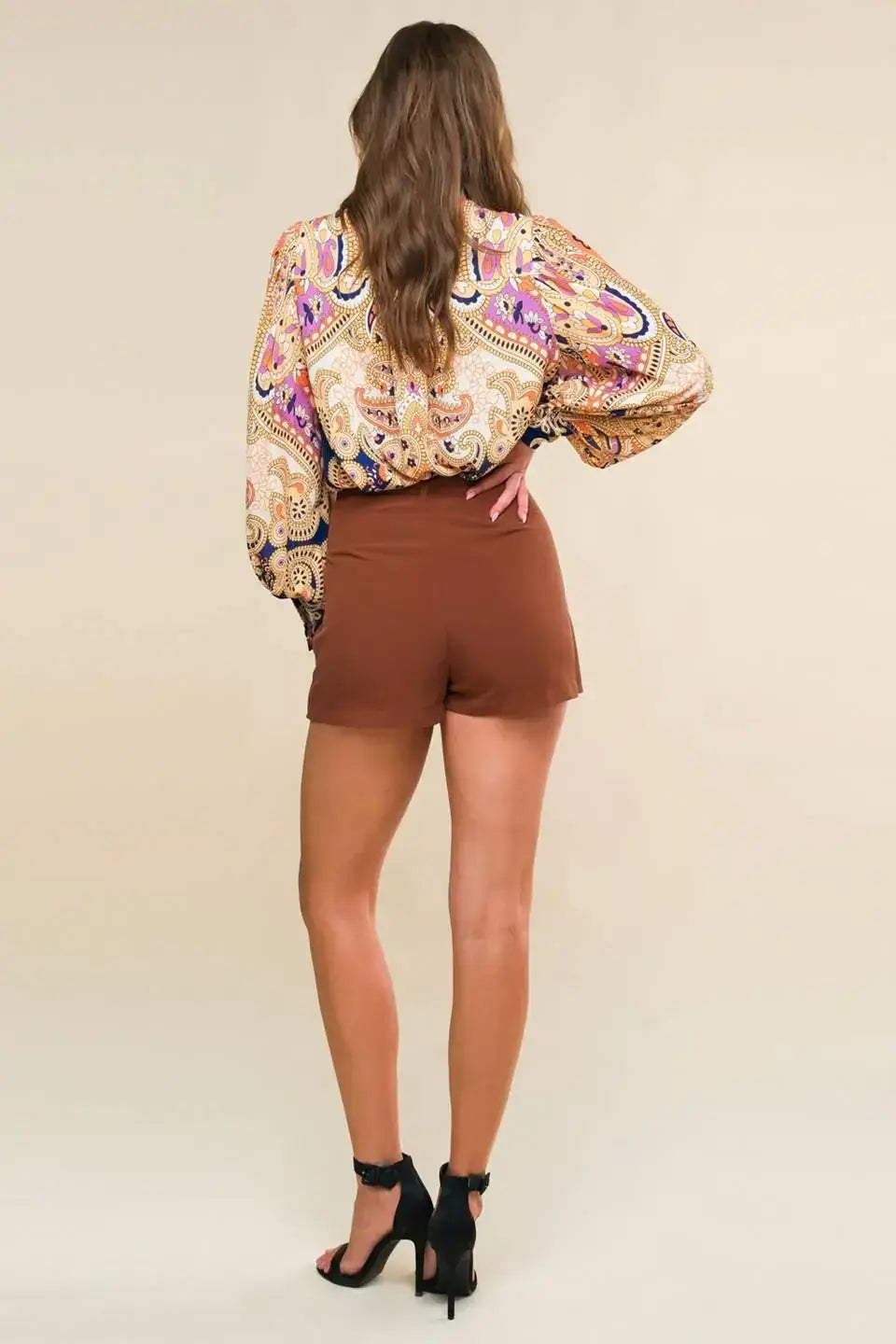 FLIRT FOR FUN WOVEN SKORT - Flying Tomato - Flyclothing LLC