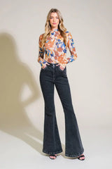 EFFORTLESS ENSEMBLE DENIM PANTS - Flying Tomato - Flyclothing LLC
