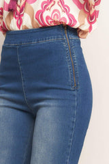 HEAVENLY HUES DENIM PANTS - Flying Tomato - Flyclothing LLC